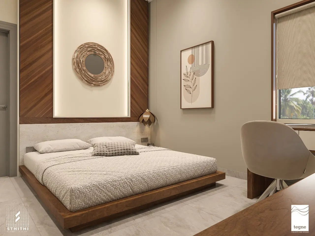 Mr. Naveen Nair & Sneha Nair Residence at Ottappalam, Palakkad